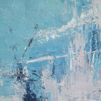 Fresh Breeze Oil Painting Hand Painted Vertical