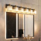 Kristy Vintage LED Metal/Crystal Wall Lamp For Mirror, Gold