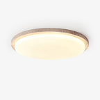 Etala Smooth-Edge Travertine Ceiling Light - Kingsley Beaumont