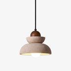 Zophaos Tiered-Cloche Travertine Pendant Light - Kingsley Beaumont