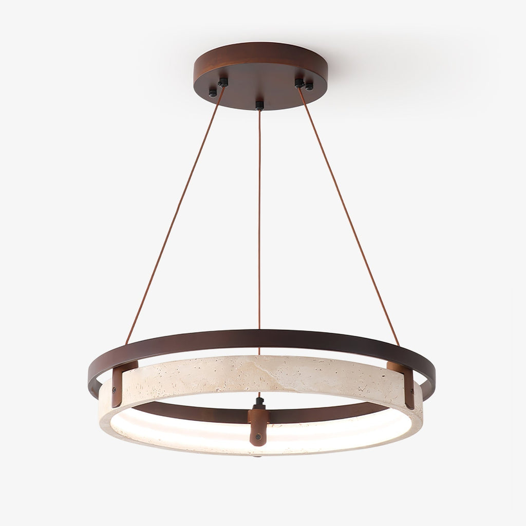 Veraearae Travertine Pendant Light