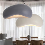 Avi Wabi Sabi Bread Shape Resin Pendant Light, 4 Color