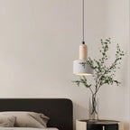 Muto Modern Pendant Light Cement White Bedroom/Kitchen Island