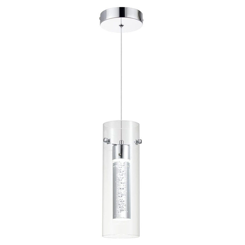Arisha Glass Pendant Light  Cluster Brass Modern Dimmable