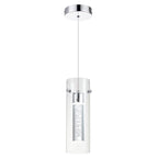 Arisha Glass Pendant Light  Cluster Brass Modern Dimmable