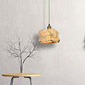 Valentina Vintage Cup Metal Paper Pendant Light Living Room Bedroom