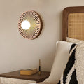 Valentina Vintage Indoor Wall Lamp Circle Resin Living Room Bedroom