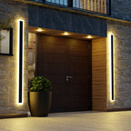 Vynn Wall Light Outdoor Modern Waterproof LED Black/White - Kingsley Beaumont