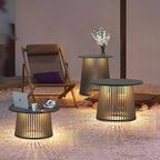 Ray Table Metal Rechargeable/Solar Metal& Outdoor Floor Lamp