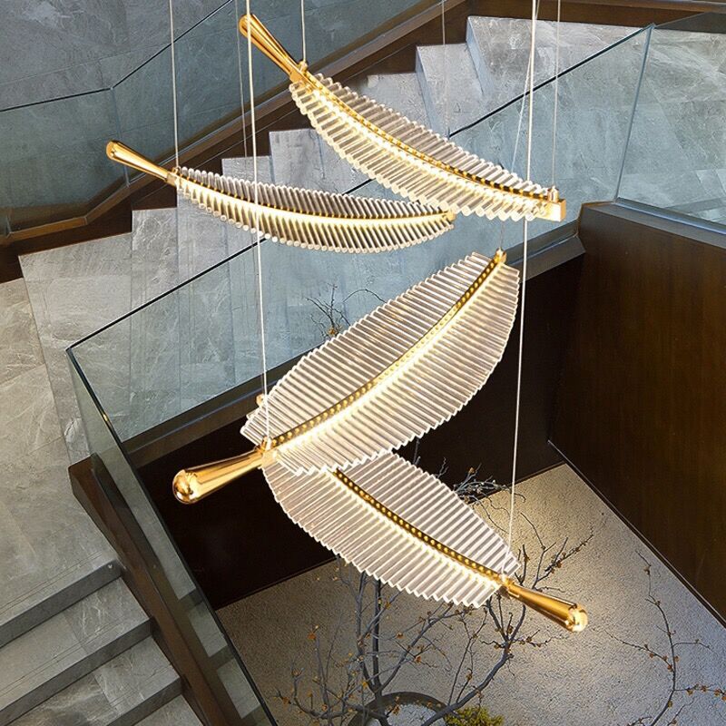 Arisha Nordic Luxury LED Pendant Light Metal Hotel Living Room