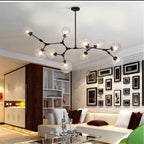 Kirae Nordic Modern Glass Pendant Light Clear Bubble