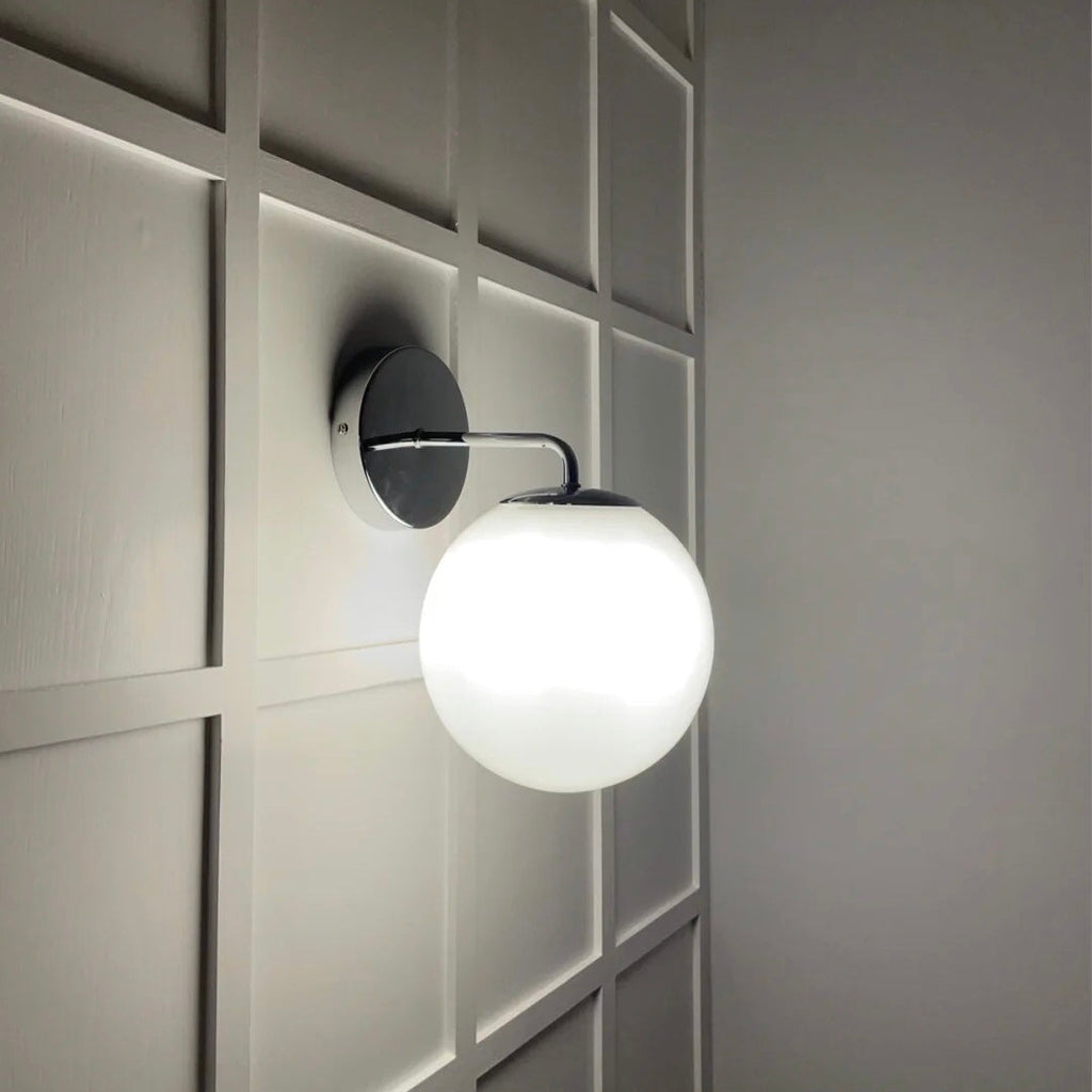 Valentina Glass Indoor Wall Lamp French  Bathroom Bedroom