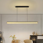 Arisha Modern LED Pendant Light Clear Metal Tea/Dining/Living Room