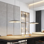 Arisha  kitchen  Pendant Light White& Nickel Post Modern