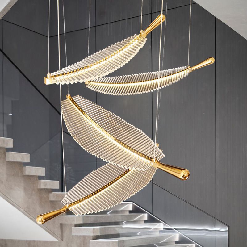 Arisha Nordic Luxury LED Pendant Light Metal Hotel Living Room