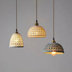Valentina Modern LED Pendant Light Metal Blue White Bedroom/Kitchen
