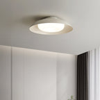 Arisha Nordic Bowl Flush Mount Ceiling Light, White