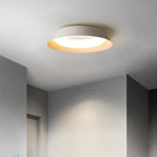 Arisha Nordic Bowl Metal/ Flush Mount Ceiling Light, White