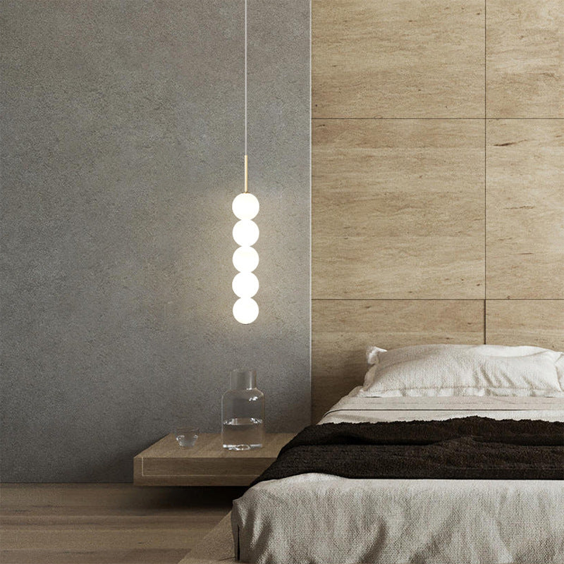 Valentina  Pendant Light White Bubble Nordic
