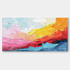 Wall Art Abstract Bold Color Pop Contemporary