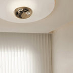 Arisha  Flush Mount Ceiling Light  White Living Room Bedroom