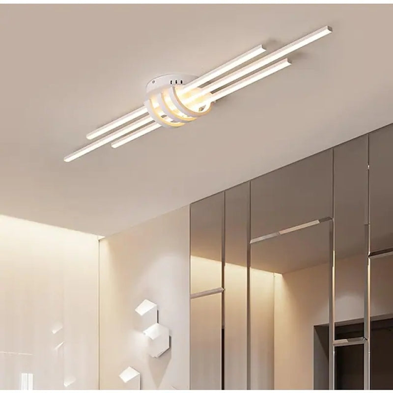 Arisha Modern LED Ceiling Light Black/White Living Room