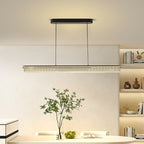 Arisha Modern LED Pendant Light Clear Metal Tea/Dining/Living Room
