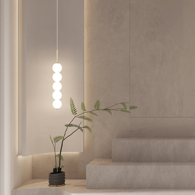 Valentina  Pendant Light White Bubble Nordic