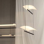 Arisha Minimalist Linear Metal Pendant Light