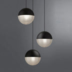 Valentina Vintage Pendant Light, Black & Gold
