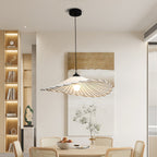 Ritta Boho Decorative LED Pendant Light Yellow Fabric Bedroom Restaurant
