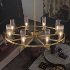 Arisha Post Modern Designer LED Pendant Light Glass/Metal Living Room/Badroom