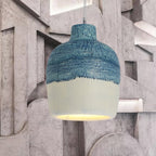 Avi Wabi Sabi Jar Shaped Resin Pendant Light, 4 Color