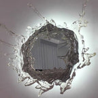 Kristy Wall Lamp Water Ripple Mirror Light