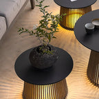 Ray Table Metal Rechargeable/Solar Metal& Outdoor Floor Lamp