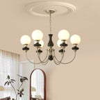 Silva Modern Luxury Decorative LED Chandelier Gold Metal Living Room