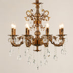 Silva Modern Design European LED Chandelier Crystal Luxury Golden Bronze Living/Dining/Bedroom