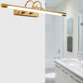 Tiffany Modern Linear Vanity Wall Lamp, Gold, Bathroom/Kitchen