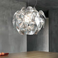 Arisha Unique Diamond Flower Metal Pendant Light, Living Room