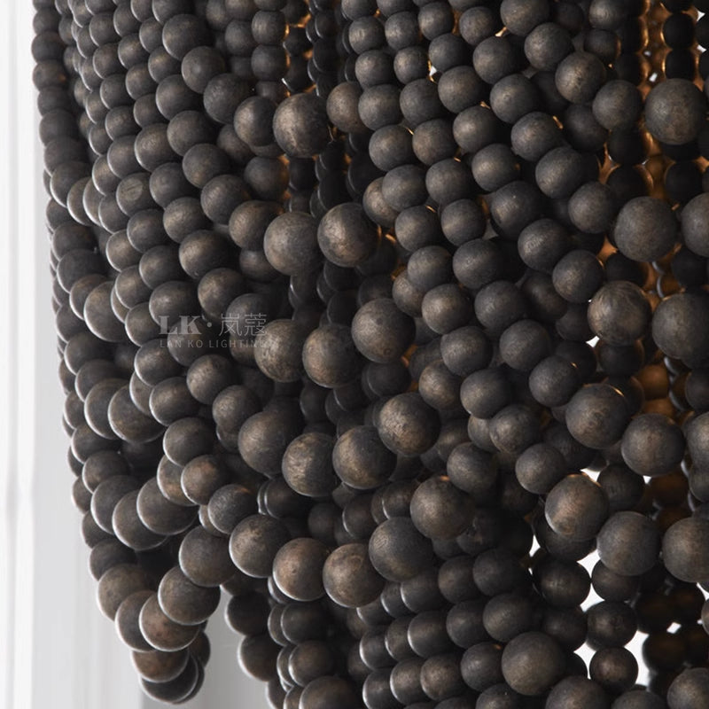 Muto Boho LED Pendant Light /Chandeliers Wood/Metal