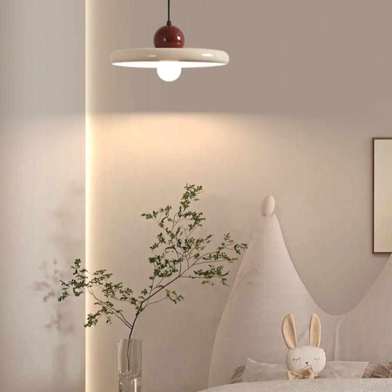 Arisha Modern Decorative LED Pendant Light Pink Metal Living Room