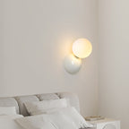 Valentina Modern LED Indoor Wall Lamp Black White Metal Living Room