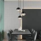 Valentina Vintage Pendant Light, Black & Gold