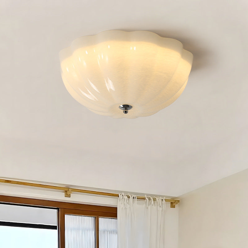 Arisha Modern Cute Design LED Flush Mount Ceiling Light White Bedroom