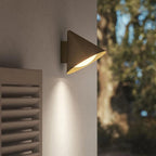 Ray Modern Minimalist Cone Metal Outdoor Waterproof Wall Lamp，Black/Gold