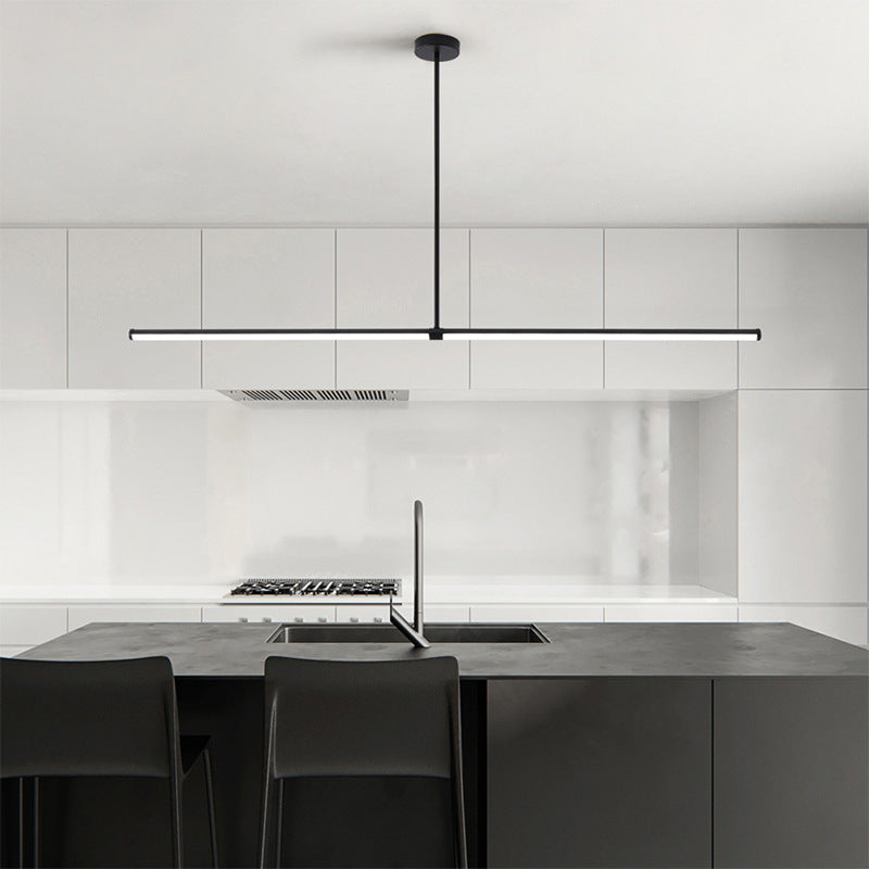 Arisha Pendant Light Minimalist   Black Modern LED Dining Room  Office