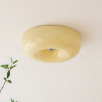 Candy Ceiling Light Cream Glass