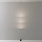 Arisha Full-Length Minimalist Linear Floor Lamp, 3 Bulbs