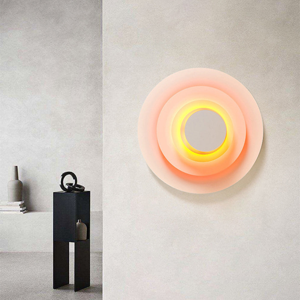 Aria Circular 3-in-1 Colorful LED Wall Lamp