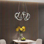 Clyra Modern Irregular Flower Pendant Light, 3 Colors